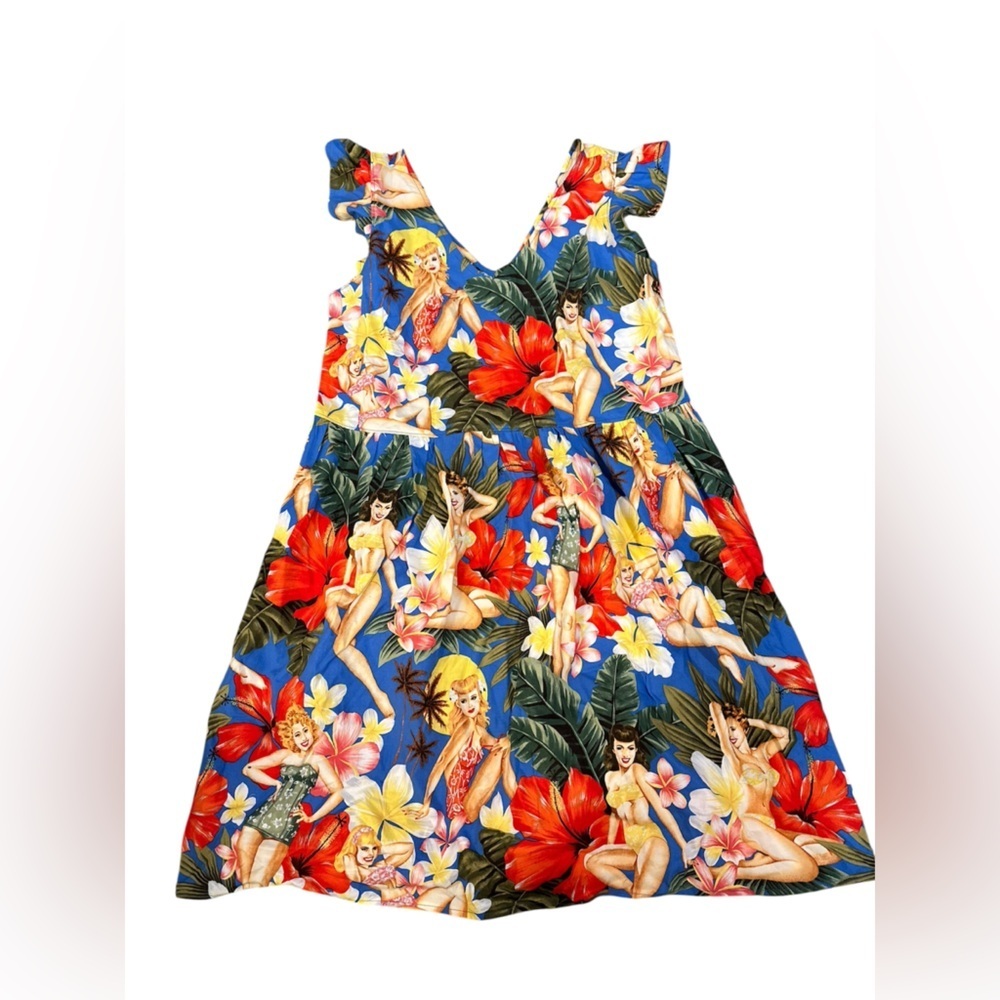 Hawaiian Pin Up dress